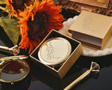 Personalized Engraved Bridesmaid Compact Mirror