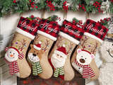 Personalized 3D Family Christmas Stockings