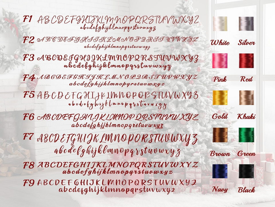 Personalized 3D Family Christmas Stockings