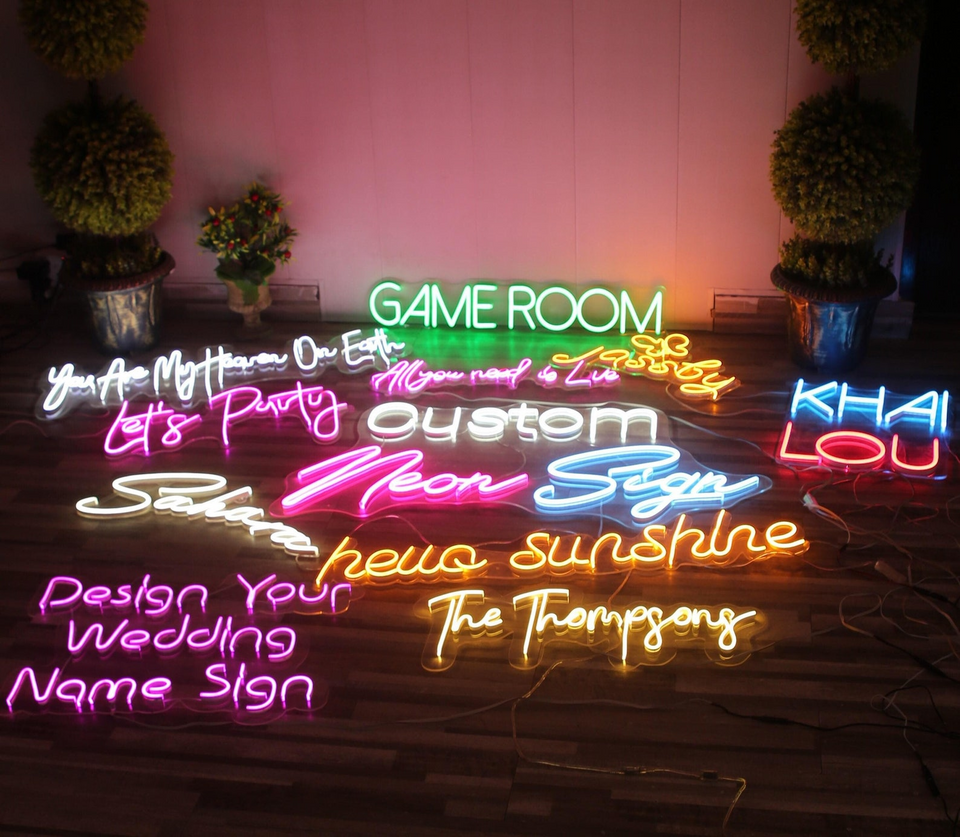 Custom Personalized LED Neon Sign