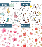 Personalized Flower Night Light Custom Gift for Kids and Teens