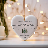 Personalized Mr & Mrs First Christmas Ornament