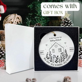 Personalized New Home Ornament Gift