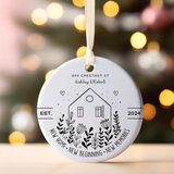 Personalized New Home Ornament Gift