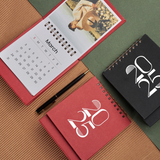 Personalized 2026 Photo Desk Calendar Gift