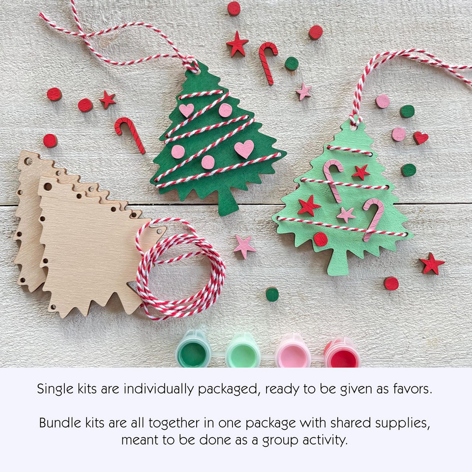 Christmas Tree Ornament Craft Kit