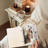 Personalized Christmas Card Holder Book