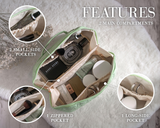 Personalized Handmade Quilted Makeup Bag Gift for Her