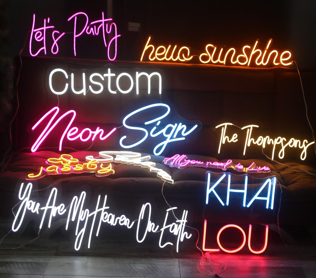 Custom Personalized LED Neon Sign