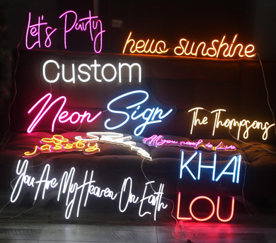 Custom Personalized LED Neon Sign