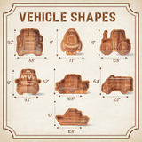 Handmade Dinosaur Wooden Coin Bank