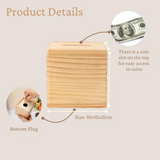 Personalized Wooden Money Box