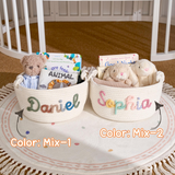 Customized Handmade Baby Basket