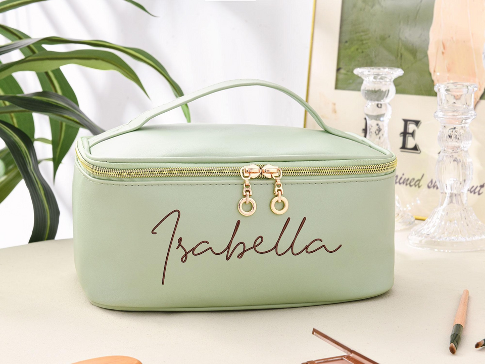 Monogram Cosmetic Bag Gift For Women