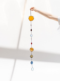 Dream Planet Stained Glass Suncatcher Celestial Decor