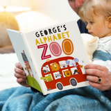 Personalized Christmas Zoo Name Book for Kids