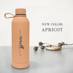 Engraved Tumbler with Strap Personalized Custom Water Bottle