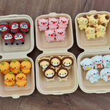 Cute Handmade Crochet Animal Keychains Amigurumi Bag Charms