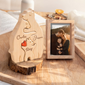 Custom Wooden Bear Family Puzzle Personalized Name Gift