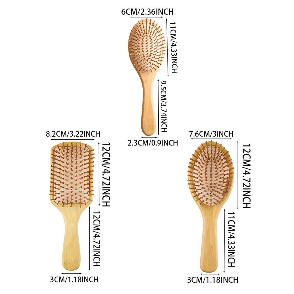 Personalized Engraved Wooden Comb Gift