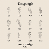 Personalized Engraved Wooden Comb Gift