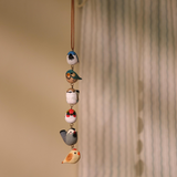 Handmade Wooden Bird Ornament Decor