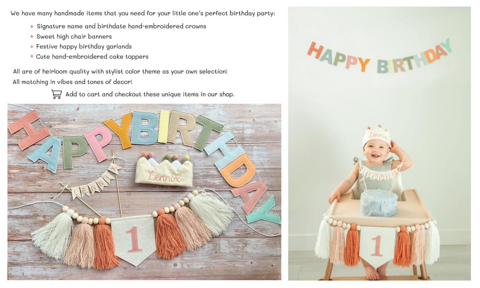 Personalized Handmade Felt Quiet Book for Baby