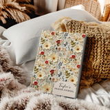 Personalized Prayer Journal for Women Wildflower Cover