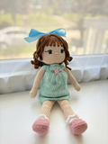 Personalized Crochet Doll with Changeable Outfit