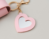 Personalized Birth Flower Lipstick Keychain Case