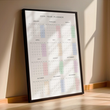 2026 Minimalist Wall Calendar Poster Year Planner