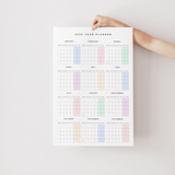 2026 Minimalist Wall Calendar Poster Year Planner