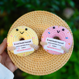 Handmade Crochet Emotional Support Donut