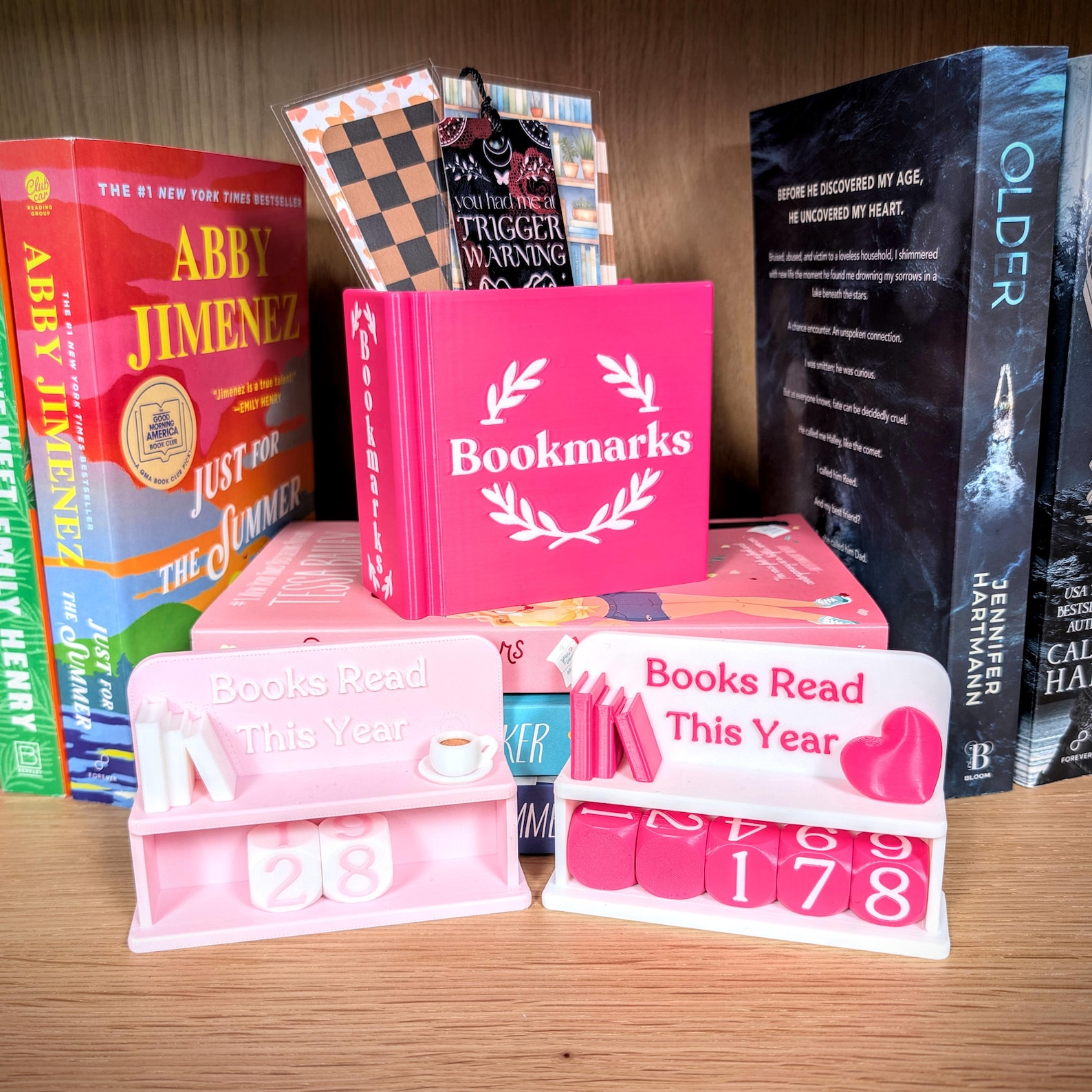 Books Read This Year Counter Decor