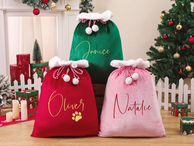 Personalized Large Christmas Santa Sack