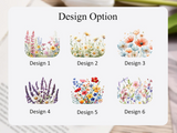 Personalized Birth Flower Magnetic Bookmark