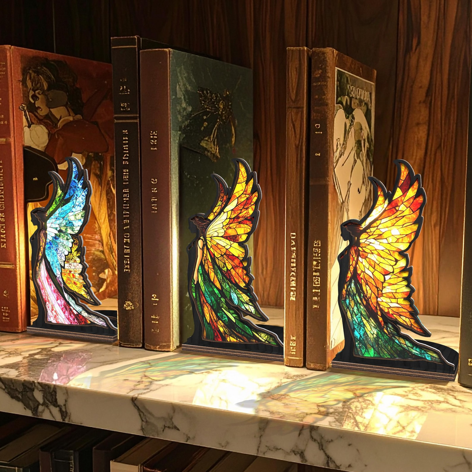 Fantasy Fairy Book Nook with Cozy Candle Glow