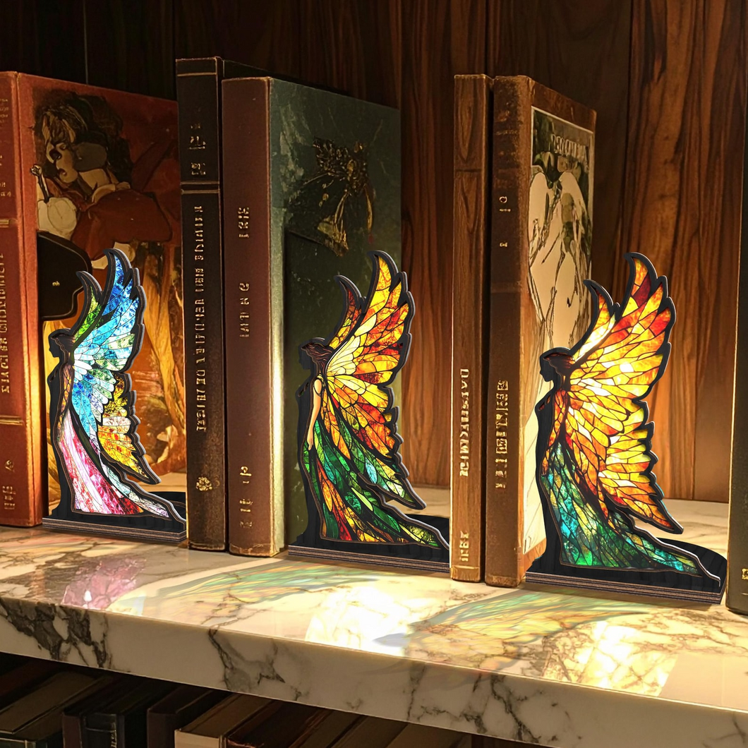 Fantasy Fairy Book Nook with Cozy Candle Glow