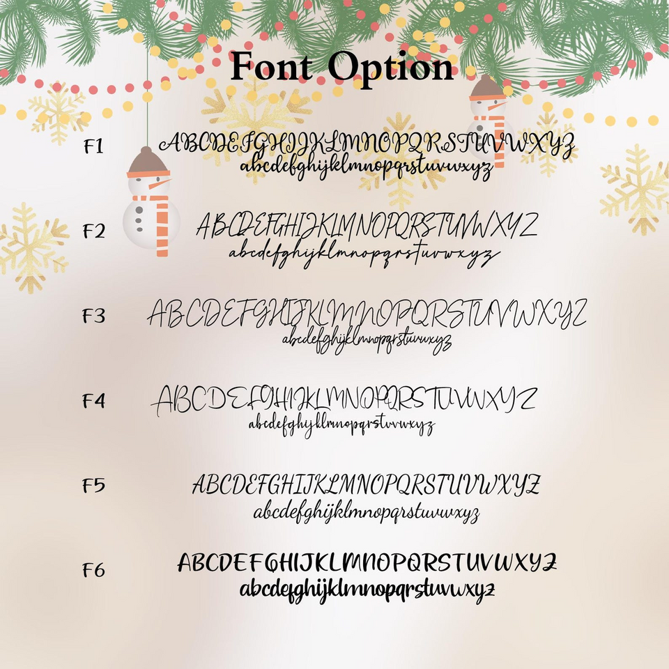 Personalized Reindeer Letter Ornaments with Name