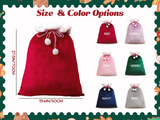 Personalized Large Christmas Santa Sack