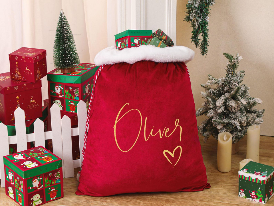 Personalized Large Christmas Santa Sack