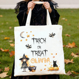 Personalized Halloween Trick or Treat Bag