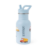 Stylish Personalized Kids Water Bottle with Straw