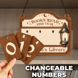 Personalized Books Read Tracker & Counter