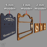 Personalized Books Read Tracker & Counter