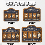 Personalized Books Read Tracker & Counter