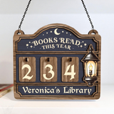 Personalized Books Read Tracker & Counter