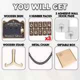 Personalized Books Read Tracker & Counter