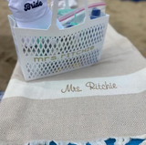 Personalized Beach Towel Bridesmaid and Wedding Gift