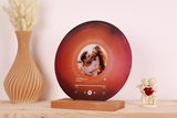 Personalized Vinyl Record with Photo Acrylic Song Plaque